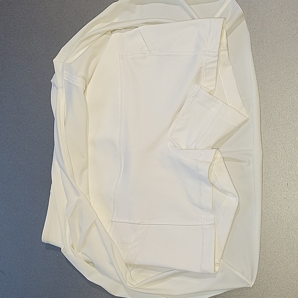 Lululemon Lost In Pace Skirt Skort Golf Tennis- white Sz 4 golf pickleball skirt - Picture 6 of 7